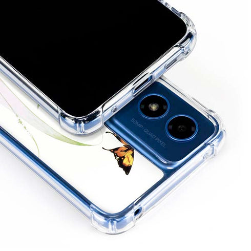 Butterfly Fairy by LA Williams Moto G 5G (2024) Clear Case
